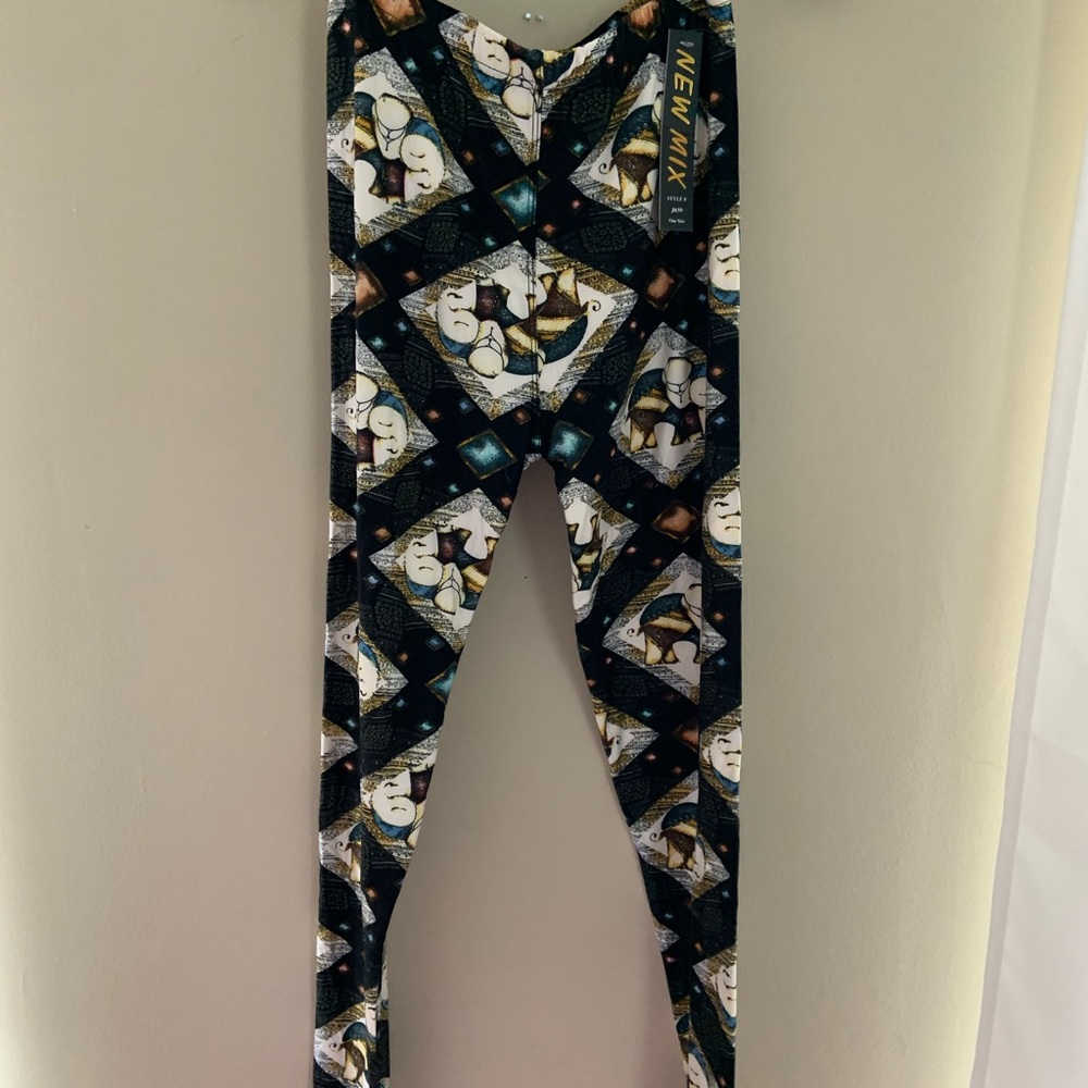 New Mix Pattern Leggings